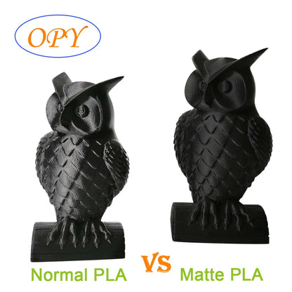 Matte Pla Filament 3D Printer 1.75Mm 1Kg Plastic Thread 10M 100G Sample Black Gray White Grey