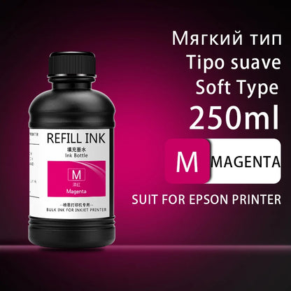 250ml UV Curing Ink For Epson XP600 TX800 XP-600 TX-800 L800 L805 L1800 R290 R300 1390 1400 1410 1430 DX5 DX7 DX10 UV Printer