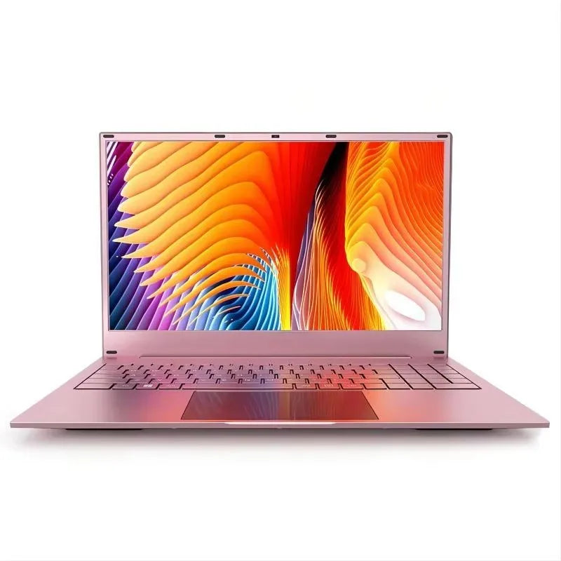 Laptop for Students New Brand N5095 Pink 15.6inch 16GB RAM Touch Screen Notebook Computer for Home Laptops