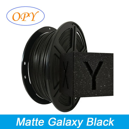 Matte Pla Filament 3D Printer 1.75Mm 1Kg Plastic Thread 10M 100G Sample Black Gray White Grey