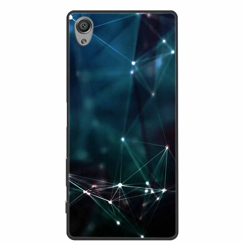 For Sony Xperia X Case F5121 Fashion Soft TPU Silicone Back Cases for Sony Xperia X Cover Protective Funda XperiaX Cartoon F5122