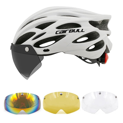 Cycling Helmet Light Road Mtb Mountain Bike Bicycle Led Helmet L for Men Women Visored Bicycle Helmet Casco Accesorios