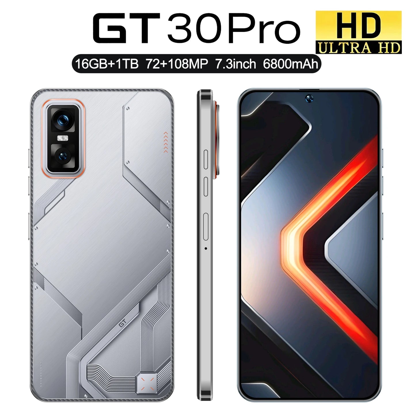 Gt30 5g 16+1tgb Wholesale Original 2sim Phones Smartphone Unlocked oneplus Mobile Phone