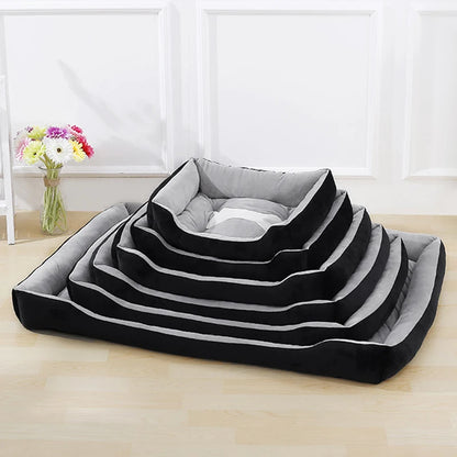 Non-slip Pet Bone Bed for Small Medium Large Dogs Winter Warm Puppy Big Dog Cushion Bulldog Cat mascotas Beds legowisko dla psa