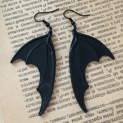 Bat Wing Earrings , Halloween Earrings , Vampire Bat Earrings , Bat Lovers Ladies gifts , Gothic Victorian Earrings