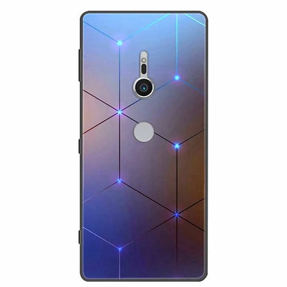 Case For Sony Xperia XZ1 XZ2 XZ3 Cover Silicone Painted Soft Phone Back Cases for Sony XZ2 Compact Premium Protective Funda Capa