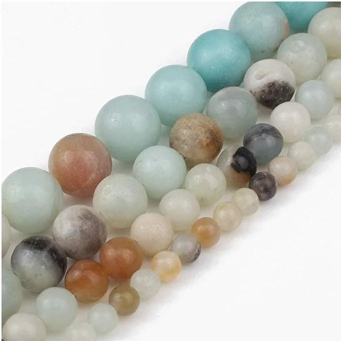 Silver Lion Head Gemstone Beads Stretch Bracelet for Women Men Handmade Crystal Beaded Elastic Healing Power Stone Jewelry