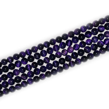 Silver Lion Head Gemstone Beads Stretch Bracelet for Women Men Handmade Crystal Beaded Elastic Healing Power Stone Jewelry