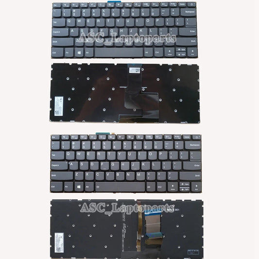 New US QWERTY Keyboard For Lenovo V14-are V14-igl V14-IIL V14-IKB V14-IWL 130-14ast 130-14ikb S130-14IGM 130S-14IGM BACKLIT
