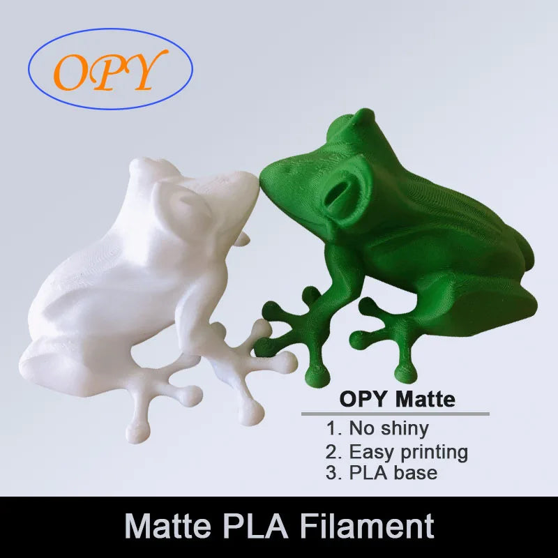 Matte Pla Filament 3D Printer 1.75Mm 1Kg Plastic Thread 10M 100G Sample Black Gray White Grey