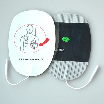 Health Care 5 Pairs AED Training Machine Adult Electronic Patches AED Sticky Pads For First Aid Survival Self Adhesive Kit