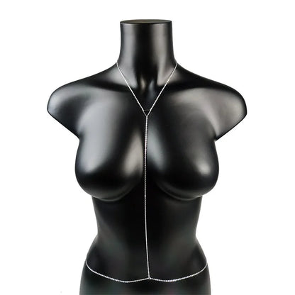 Sexy Body Jewelry Fashion Body Chain Geometry Waist Chain Simple Belly Chain for Women Bikini Dress Bra Accessories Couple Gift
