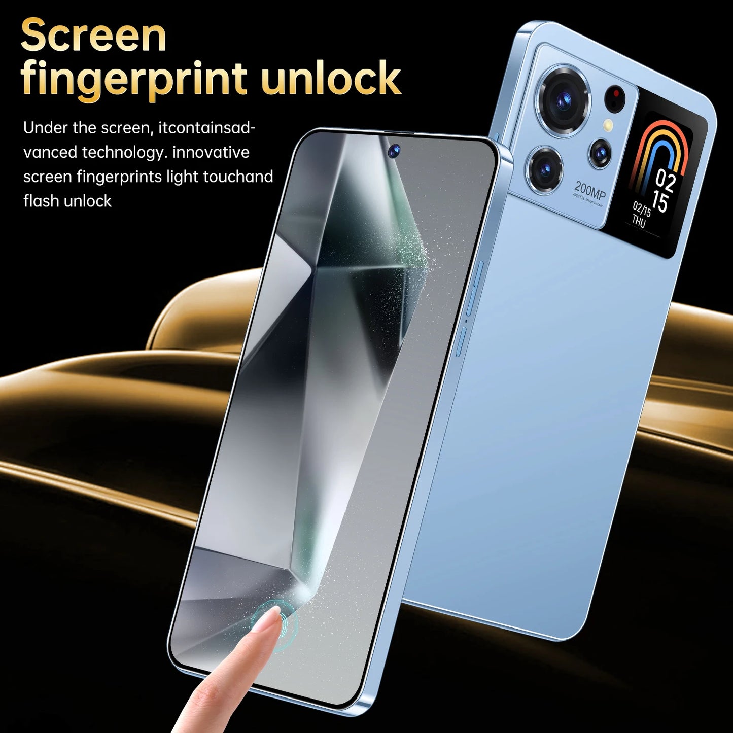 New Style 6.8inch Smartphone vivo Mobile Phone Android 512gb Smartphone