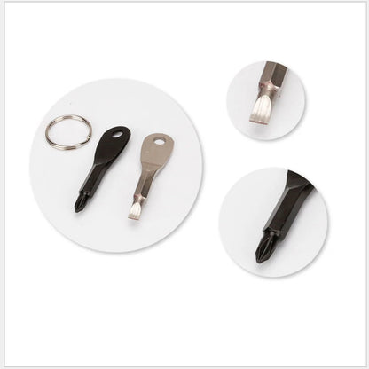 Screwdriver Kit Set Mini Portable Radish Head Screw Driver Transparent Handle Repair Hand Tools Precision Car Repair Small Screw