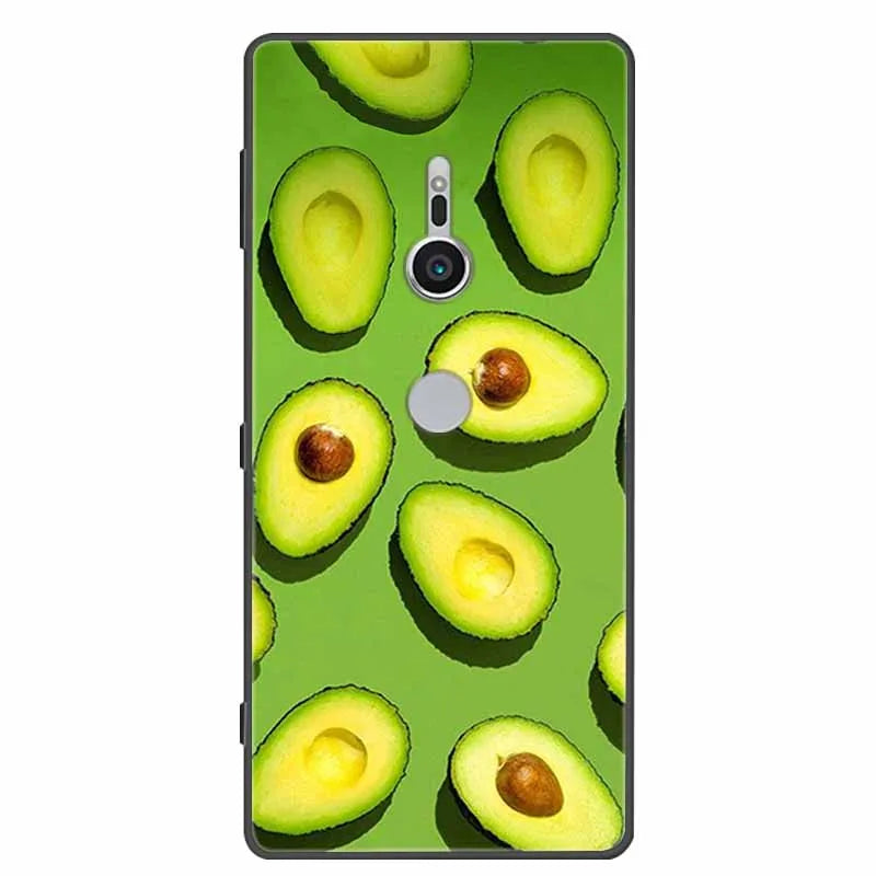 Case For Sony Xperia XZ1 XZ2 XZ3 Cover Silicone Painted Soft Phone Back Cases for Sony XZ2 Compact Premium Protective Funda Capa