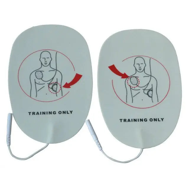 Health Care 5 Pairs AED Training Machine Adult Electronic Patches AED Sticky Pads For First Aid Survival Self Adhesive Kit