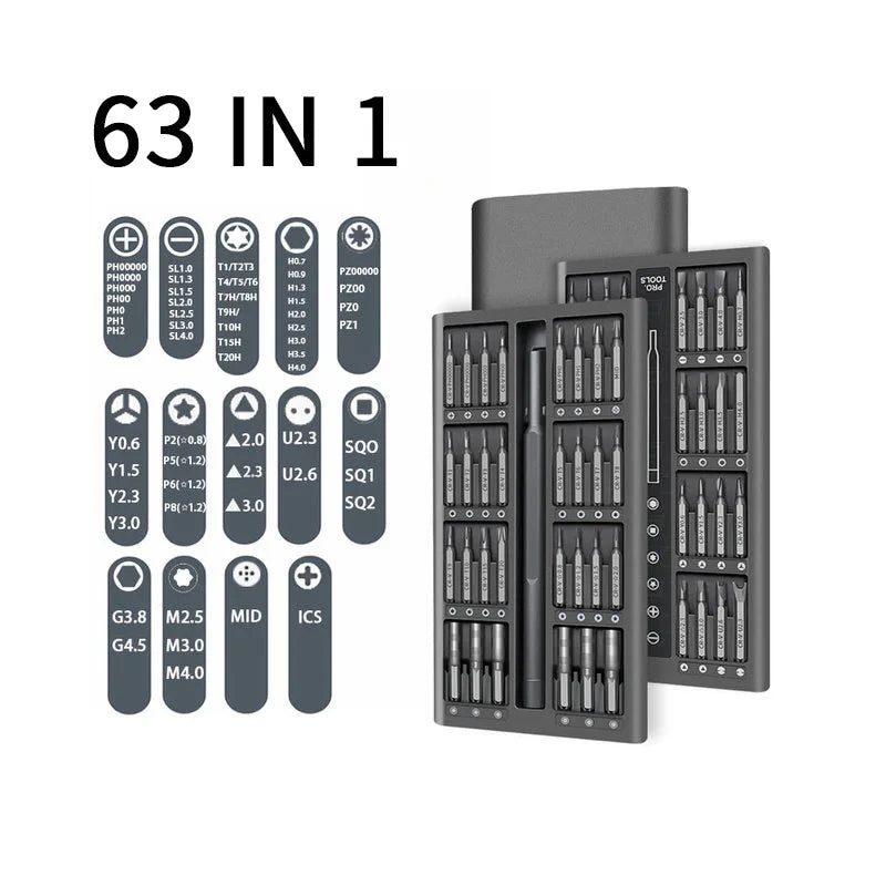 Screwdriver Set Magnetic Screw Driver Kit Bits Precision Electric Xiaomi Computer Tri Wing Torx Small Screwdrivers