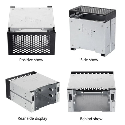 3.5 To 5.25 Three-Disc Hard Drive Cages 2 Chassis Drives In The Chassis Hard Drive Box Computer Storage Expansion