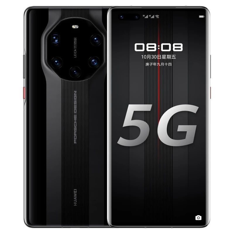 HUA WEI Mate 40 RS 5G Mobile Phone 6.76" 90Hz OLED Kirin 9000 Octa Core 5nm Crafts EMUI 11 Reverse Charge WiFi 6+ N