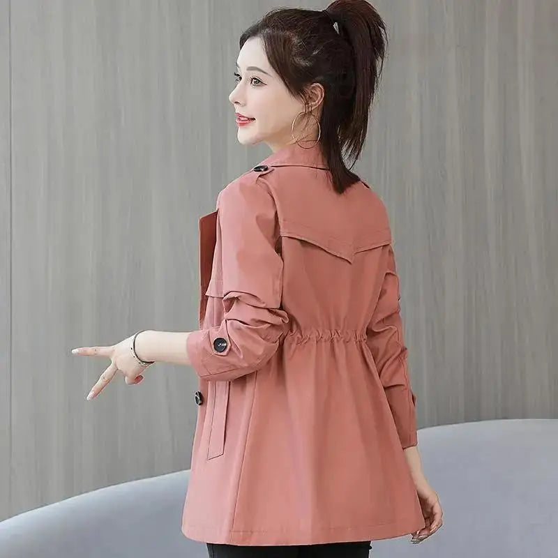 HI-FASHION Autumn Women Jacket Long Sleeve Thin Coats Casual Windbreaker 2022 Female Jackets Slim Fashion Basic Coat Outwear