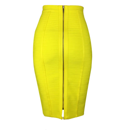 2021 New Bandage Skirts Women Bodycon Woman Skirts Sexy Harajuku Party Club Elegant Celebrity Pencil Skrit Plus Size XL