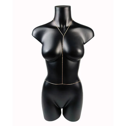 Sexy Body Jewelry Fashion Body Chain Geometry Waist Chain Simple Belly Chain for Women Bikini Dress Bra Accessories Couple Gift