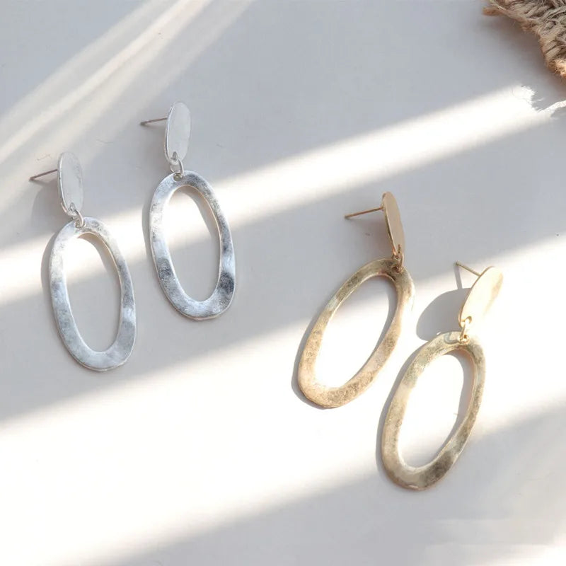 Kshmir Fashion earrings geometric metal earrings 2021 refined earrings, vintage exaggerated earrings gifts jewelry wholesale