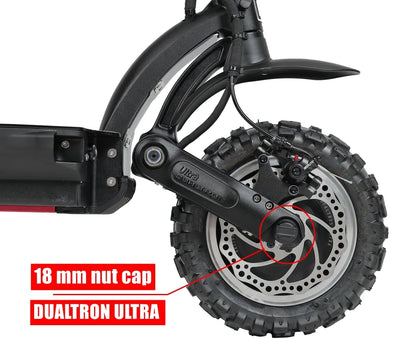 Macury Screw Nut Cap for Speedual Series Zero 8X 10X 11X Zero 9 10 Dualtron Electric Scooter Dustproof Nut Protecting 22mm 18mm