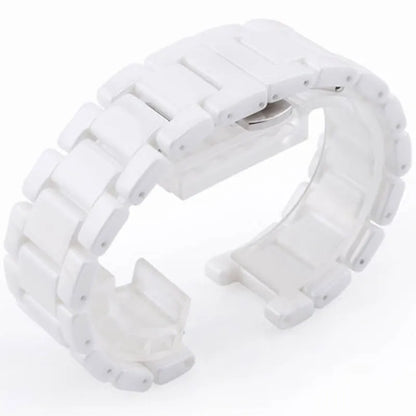 BRETA concave ceramic strap 20*11 18*10 16*9mm watch band  bracelet for gucci omega GC Guess Dior  Pasha