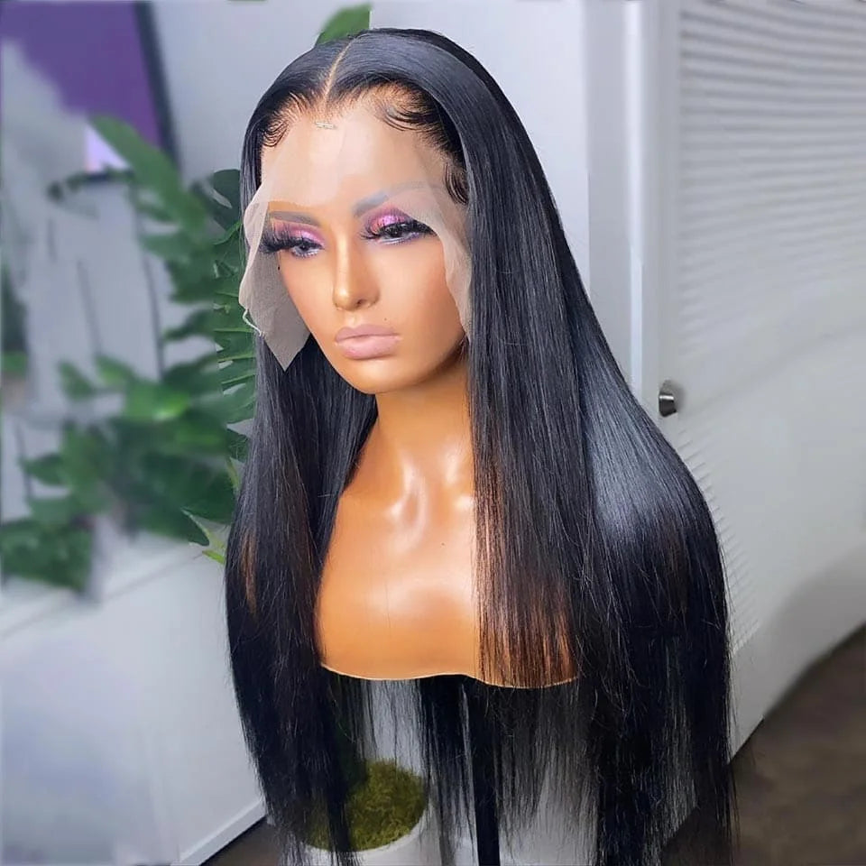 Longer Length Soft Human Hair Wig Factory Cheap Wholesale Full Frontal Wig Mona Hair Vendor
