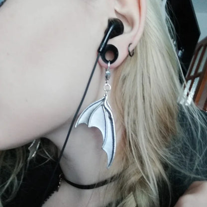 Bat Wing Earrings , Halloween Earrings , Vampire Bat Earrings , Bat Lovers Ladies gifts , Gothic Victorian Earrings