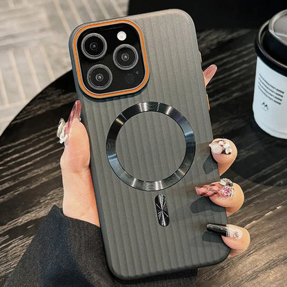 Japanese and Korean Anti-Slip Corrugated for 15promax Phone Case New Iphone14 Protective Case 13pro Max