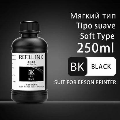 250ml UV Curing Ink For Epson XP600 TX800 XP-600 TX-800 L800 L805 L1800 R290 R300 1390 1400 1410 1430 DX5 DX7 DX10 UV Printer
