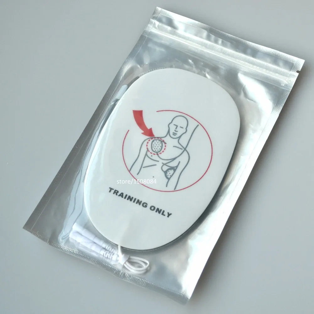 Health Care 5 Pairs AED Training Machine Adult Electronic Patches AED Sticky Pads For First Aid Survival Self Adhesive Kit