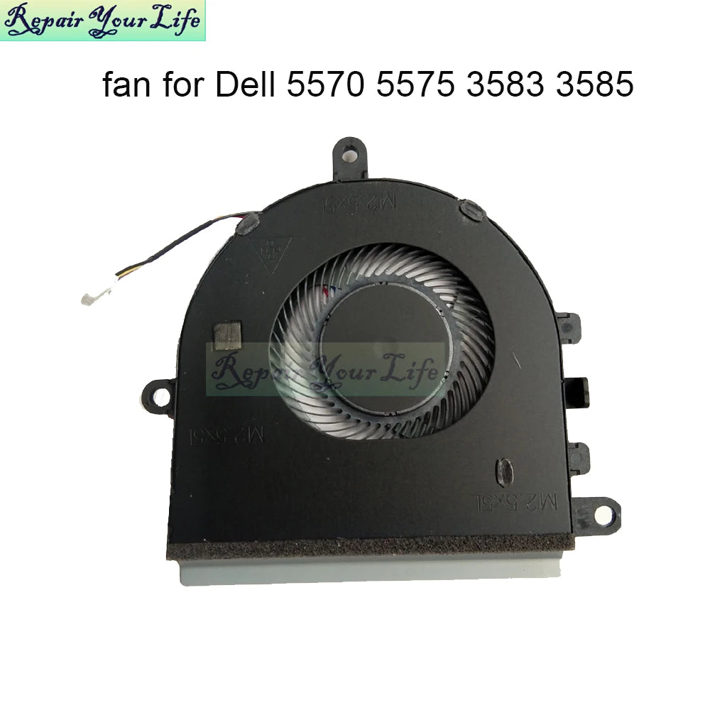 07MCD0 Laptop CPU Cooling Fan Cooler for Dell Inspiron 15 5570 5575 3583 3584 3585 5593 3533 P75F 7MCD0 DC28000K7F0 PB7806S05HN2