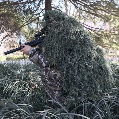 80x90cm Handmade Knitting Hunting Cloak Camping Clothing Suitable for Jungle Desert Grass Men Women Unisex