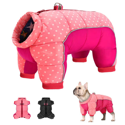Waterproof Warm Dog Clothes Winter Clothes For Small Medium Large Dogs Pet Puppy Jacket Dog Coat Chihuahua Pug Jumpsuit Clothing