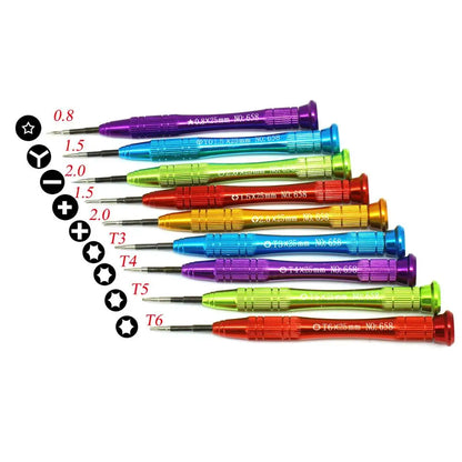 Magnetic Screwdriver Screw Picker DIY Phone Disassembly Tool Triangle Phillips 1.5mm Slotted 2.0mm Torx Pentagram T2 T3 T4 T5 T6