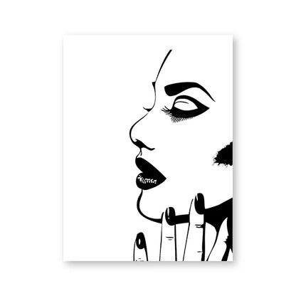 Nail Salon Wall Decoration Beauty Salon Wall Art Canvas Painting Nail Polish Quote Posters and Prints Nail Tech Artist Gift