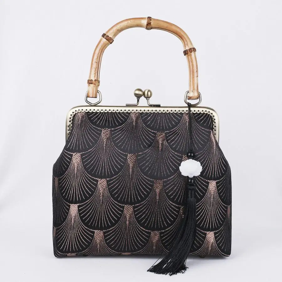 Wood Hand lock Shell Bags Vintage Designer Bag Women Shoulder Crossbody Bag Chain Tote Women's Handbags Purses