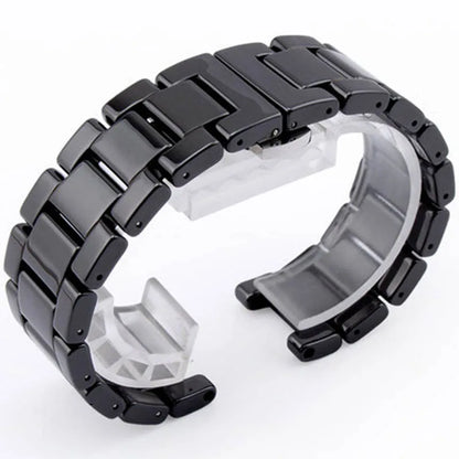 BRETA concave ceramic strap 20*11 18*10 16*9mm watch band  bracelet for gucci omega GC Guess Dior  Pasha