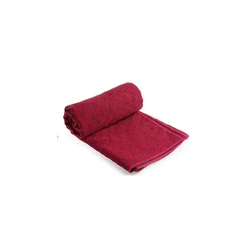 Non-slip towel for yoga and Pilates, 24x72 inches, sweat-absorbing mat for hot yoga, Pilates and workout