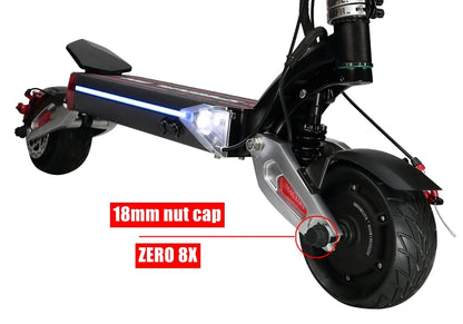 Macury Screw Nut Cap for Speedual Series Zero 8X 10X 11X Zero 9 10 Dualtron Electric Scooter Dustproof Nut Protecting 22mm 18mm