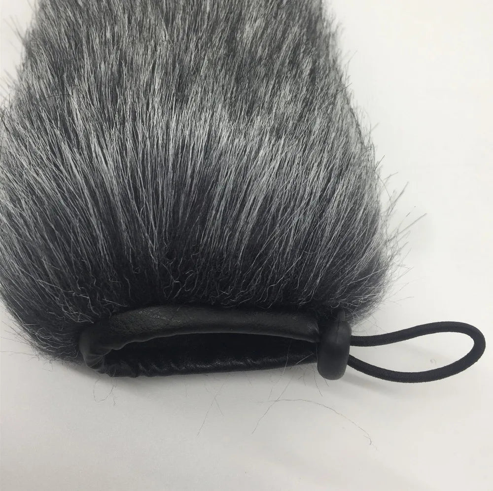 Blue Mantis Dead Cat Pop Filter Outdoor Foam Windscreen High Quanlity Furry  Artificial Windshield For Zoom H4N PRO  Blue Mantis
