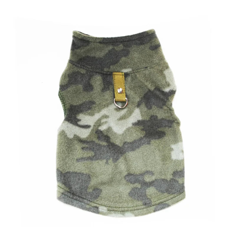 Warm Winter Dog Clothes Fleece Vest for Dog Puppy Fleece Clothing Soft Plaid Costume Doggy Autumn Winter Animal Pet Jacket Coat