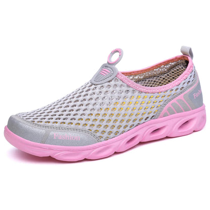Fashion Casual Shoes Lightweight Summer Breathable Men Shoes Outdoor Comfortable Women Footwear Male Ladies Walking Shoes 36-45