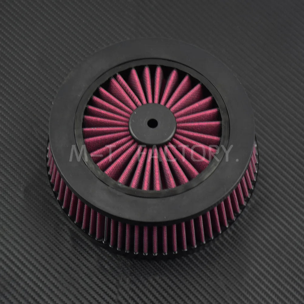 Grey Red Blue Filter Element Repalecment For Harley Sportster 883 1200 XL Touring Road King Glide FL Softail Dyna Fat Boy Ultra