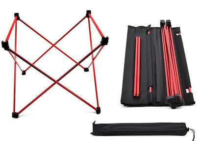 Portable Camping Table Picnic Alloy Folding Cloth Table