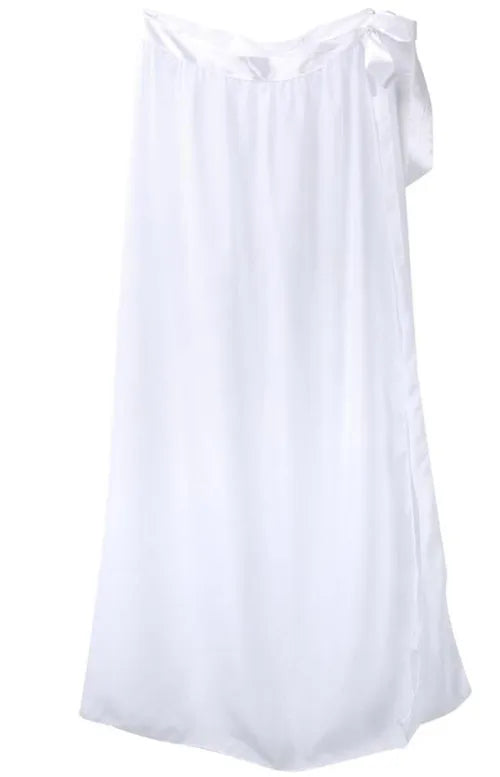 Sexy Beach Skirts Women Beach Dress Sarong Bikini 2024 Beach Cover Up Wrap Skirts Lady Towel Open-Back Swimwear Cover Ups