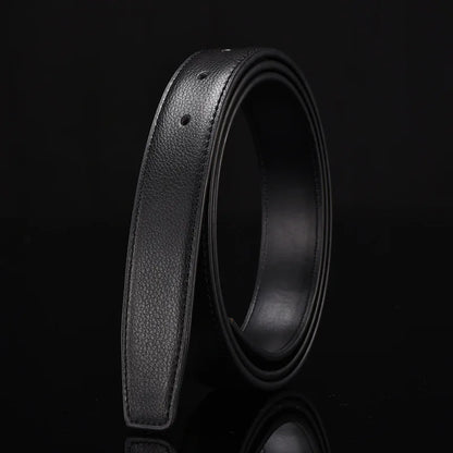 Male Automatic Buckle Belts No Buckle Belt Men Fashion Casual High Quality Belt Male Genuine Leather Luxury Brand Waistband